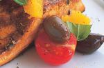 American Orange Tomato and Basil Salsa Recipe Appetizer