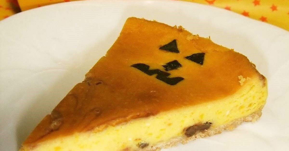 Canadian Kabocha Squash Cheesecake Halloweenstyle 1 Dessert