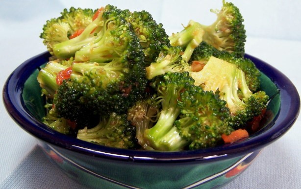 American Asian Broccoli Salad Appetizer