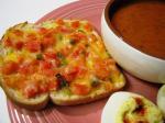 Indian Chili Cheese Toast Appetizer