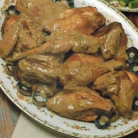 Hungarian Black Velvet Chicken Appetizer