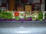 American Spinach  Tortellini Layered Salad Appetizer