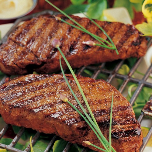 Japanese Grilled Kobe Striploin Steaks with Aioli Appetizer