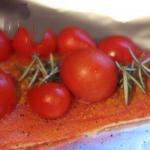 Canadian Salmon in Foil with Rosemary and Tomato Dinner