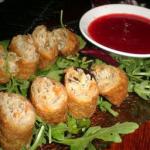 Asian Eggrolls Dessert