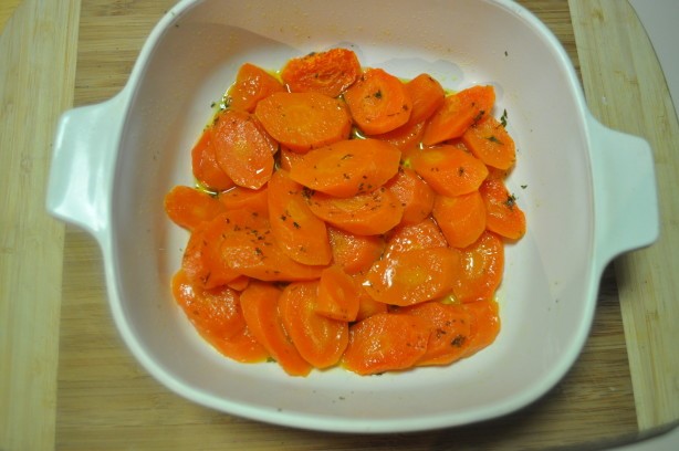 American Parsley Buttered Carrots for the Microwave Dinner