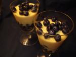 American Blueberries with Orange Cream Dessert