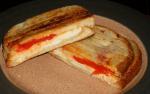 American Chicken and Roasted Red Pepper Panini Style Sandwiches Dinner