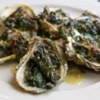 Spanish Oysters Rockerfeller Appetizer