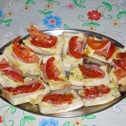 American False Pizza Bread Appetizer