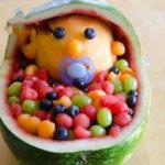 American Fruit Salad for Baby Shower Dessert