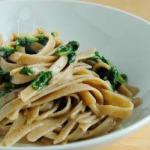 Full Noodles with Spinach recipe