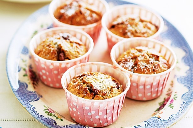 British Glutenfree Chocolate Hazelnut Friands Recipe Dessert