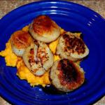 Canadian Seared Scallops with Butternut Squash BBQ Grill