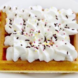 Canadian Waffles in the Sunday Afternoon Dessert