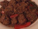 Mongolian Mongolian Lamb Meatballs With Spicy Sauce Dinner