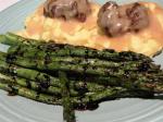 American Grilled Asparagus With Balsamic Syrup Dessert