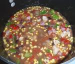 American Chicken and Black Bean Soup Dinner