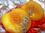 French Nectarines Honey and Vanilla Baked in Parcels  France Dessert