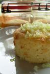 British Limealmond Cakes in Jars Dessert