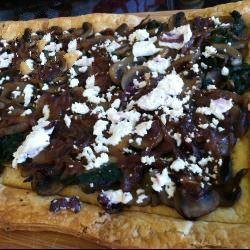 Canadian Tart with Mushrooms and Onions of Eric Appetizer