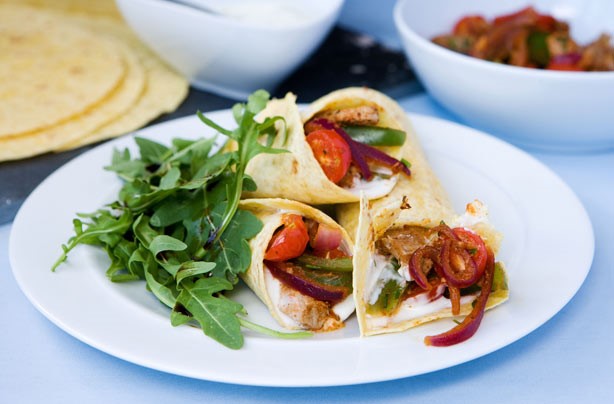 American Rosemary Conleys Pork and Pepper Fajitas Dinner