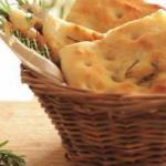 Italian Focaccia with Rosemary 1 Appetizer