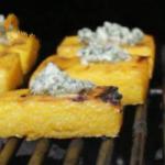 Italian Polenta Grilled with Cheese Dinner