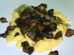 Australian Herb Infused Polenta With Mushroom Ragout Appetizer