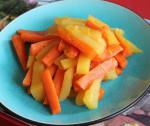 American Lemon Glazed Carrots and Rutabagas Appetizer