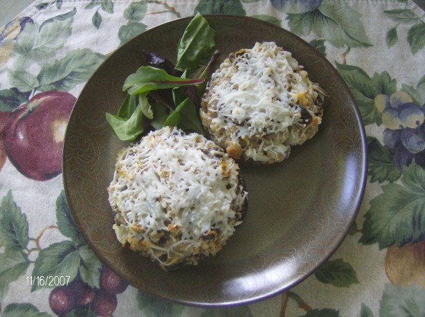 Italian Stuffed Portabellas Appetizer