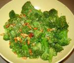 Italian Sauteed Broccoli With Garlic and Pine Nuts Appetizer