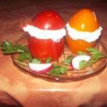 American Bauble with the Curd Cheese Appetizer