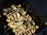American Grilled Eggplant Rolls With Mint and Garlic Dressing Dinner