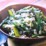 Burghul with Spring Vegetables recipe