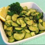 Canadian Squashes with Parsley Garlic and Lemon Appetizer