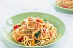 British Spaghetti With Capsicum Tomato And Ricotta Recipe Appetizer