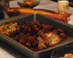 American Crown Roast of Pork With Apple Fig and Cherry Stuffing Dinner