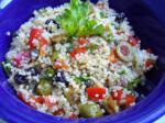 American Strange yet Wonderful Couscous Salad Appetizer