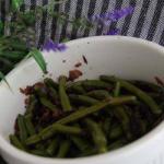 Italian Salad of Green Beans and Dried Tomatoes Appetizer