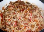 Italian Spicy Rice With Ground Beef one Dish Meal Dinner