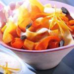 American Noodle Salad with Carrots and Mango 2 Appetizer