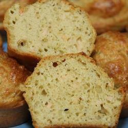 Australian Cake with Pesto and the Salmon Appetizer