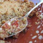 Australian Crumble of Tomatoes and Basil of My Sister Appetizer