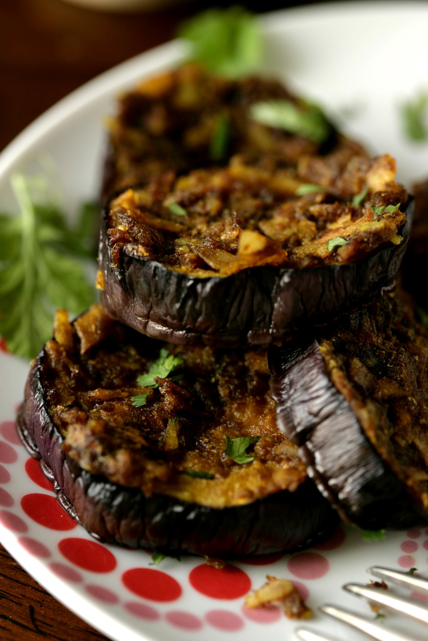 Indian South Indian Eggplant Curry Recipe Appetizer