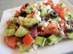 Chunky Greek Salad 1 recipe