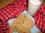 American Chewy Oatmeal Peanut Butter Cookies Dessert