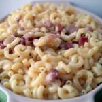 Canadian Bacon and Five Cheese Macaroni and Cheese mac and Cheese Dinner