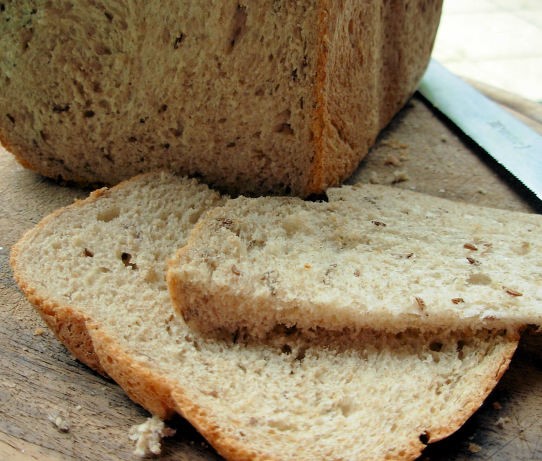 German German Country Style Sourdough Rye Bread With Caraway Seeds Appetizer