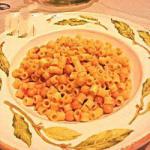 Italian Pasta with Chickpeas 1 Appetizer